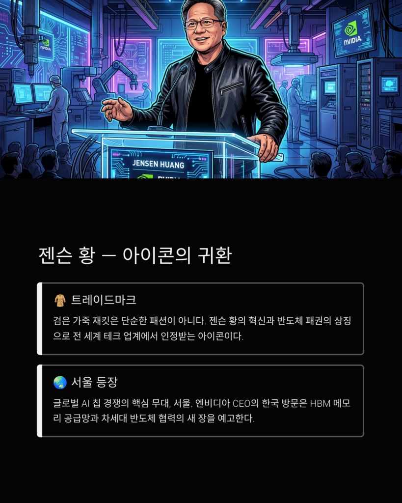 젠슨황방한