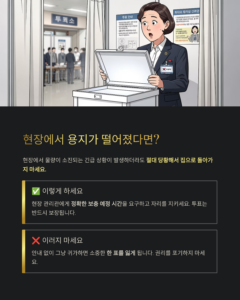 지방선거 투표용지