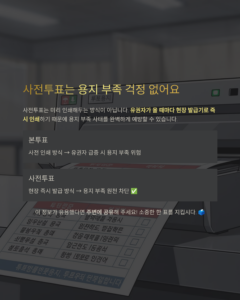 지방선거 투표용지
