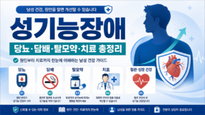 성기능장애 원인, 당뇨·담배·탈모약까지 확인해야 하는 이유 15 성기능장애 원인, 당뇨·담배·탈모약까지 확인해야 하는 이유