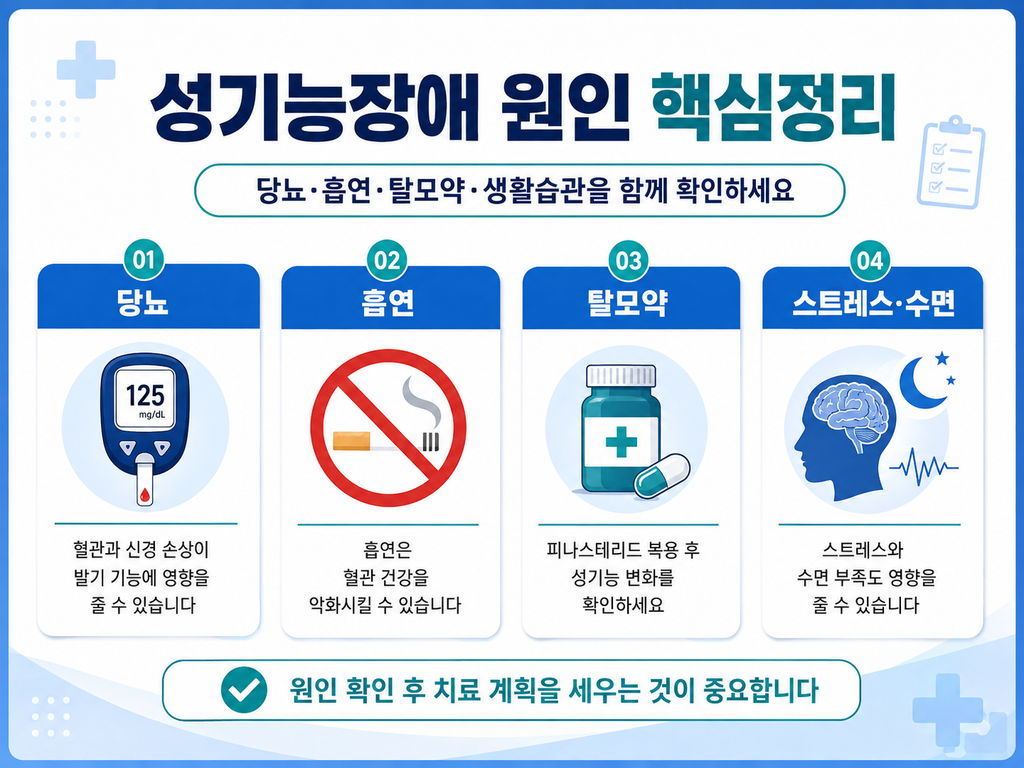 성기능장애 원인, 당뇨·담배·탈모약까지 확인해야 하는 이유 2 ChatGPT Image 2026년 8월 23일 오후 03 03 36 1