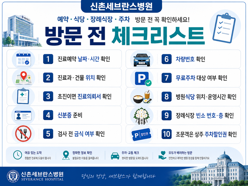 신촌세브란스병원 장례식장·병원식당·병원예약·주차 총정리 9 ChatGPT Image 2026년 8월 24일 오전 11 09 45 7