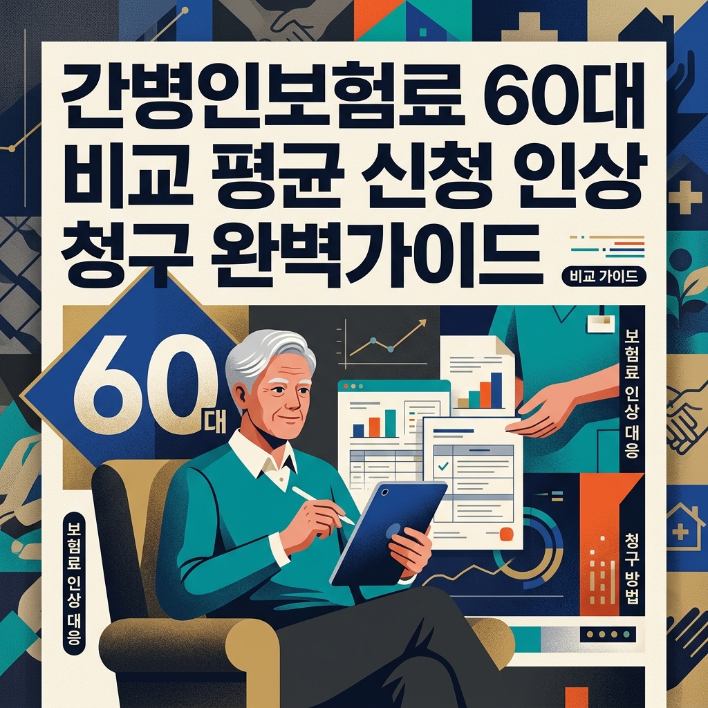 간병인보험료 60대 비교 평균 신청 인상 청구 완벽가이드