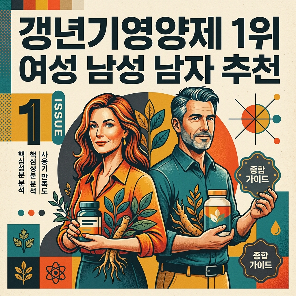 갱년기영양제 1위 여성 남성 남자 추천