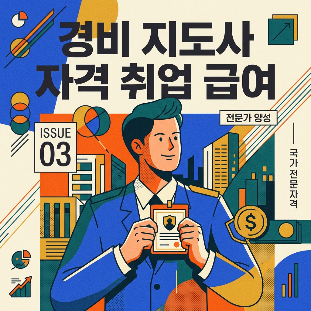 ai thumbnail poster 경비 지도사 자격 취업 급여 1786007079