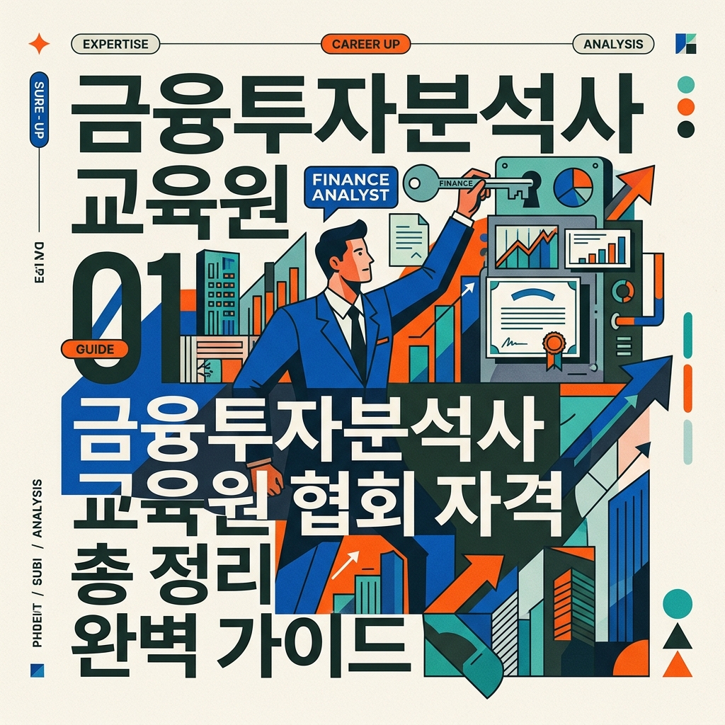 금융투자분석사 교육원 협회 자격 총 정리 완벽 가이드