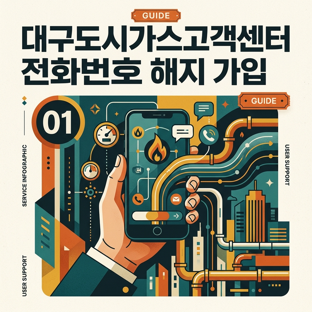 대구도시가스고객센터 전화번호 해지 가입