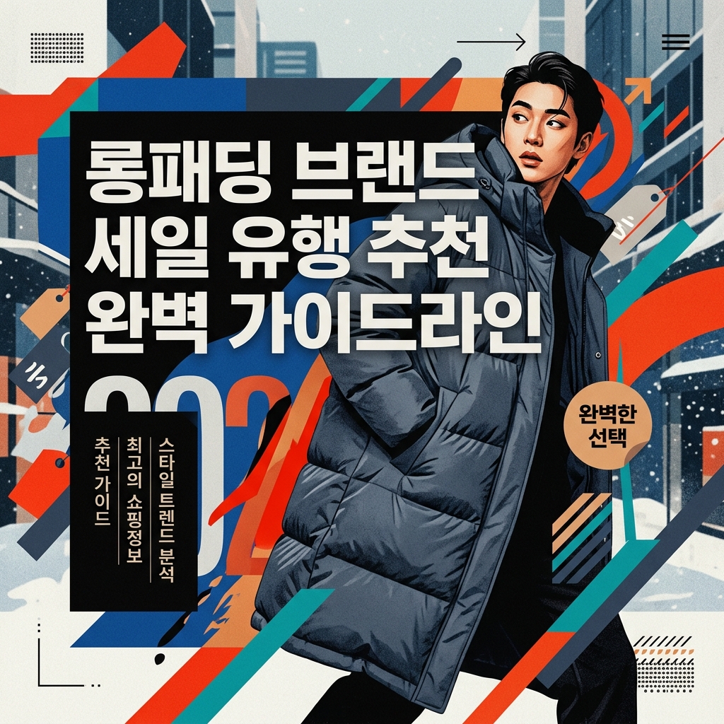 롱패딩 브랜드 세일 유행 추천 완벽 가이드라인