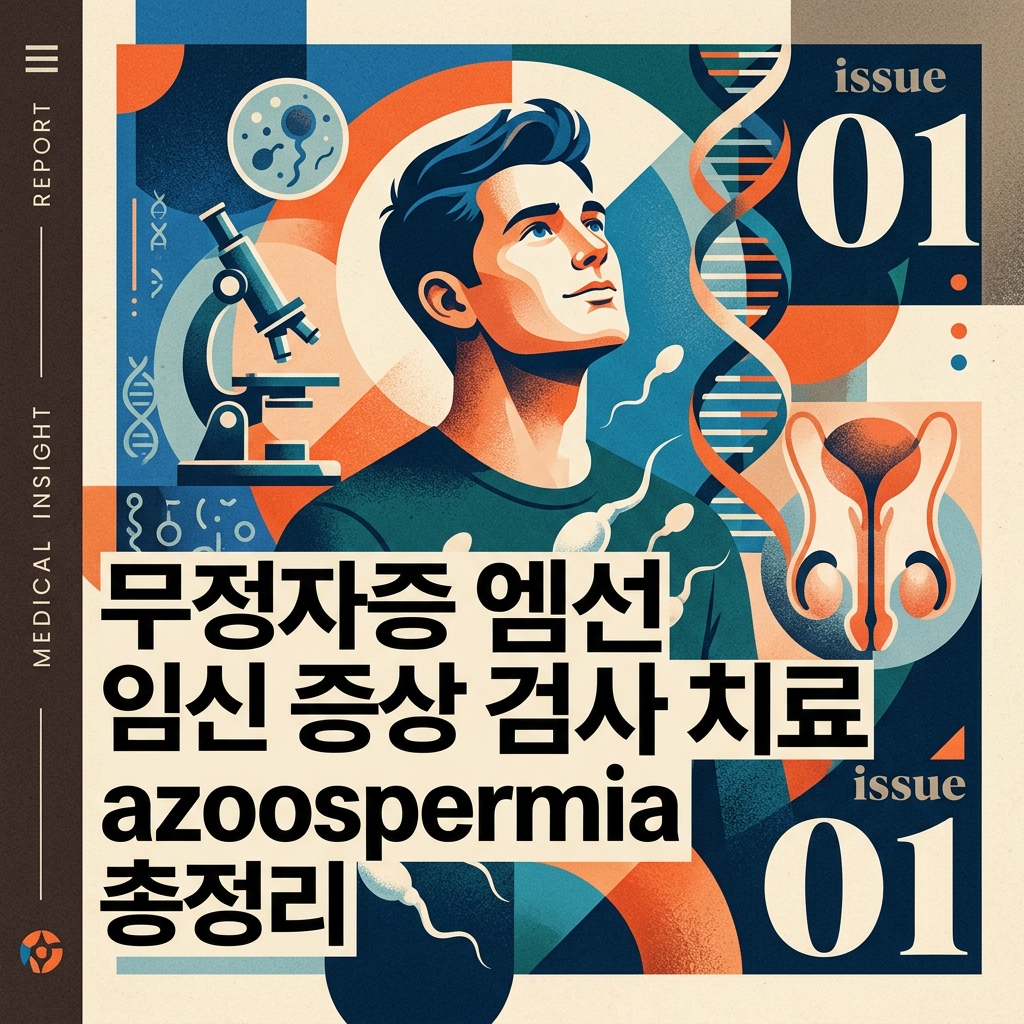 무정자증 임신 증상 검사 치료 azoospermia 총정리