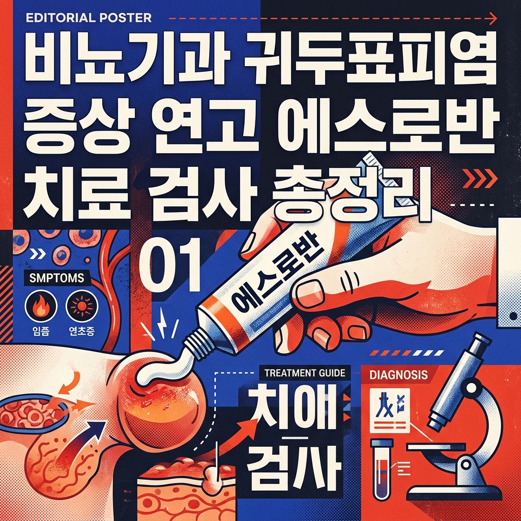 비뇨기과 귀두표피염 증상 연고 에스로반 치료 검사 총정리