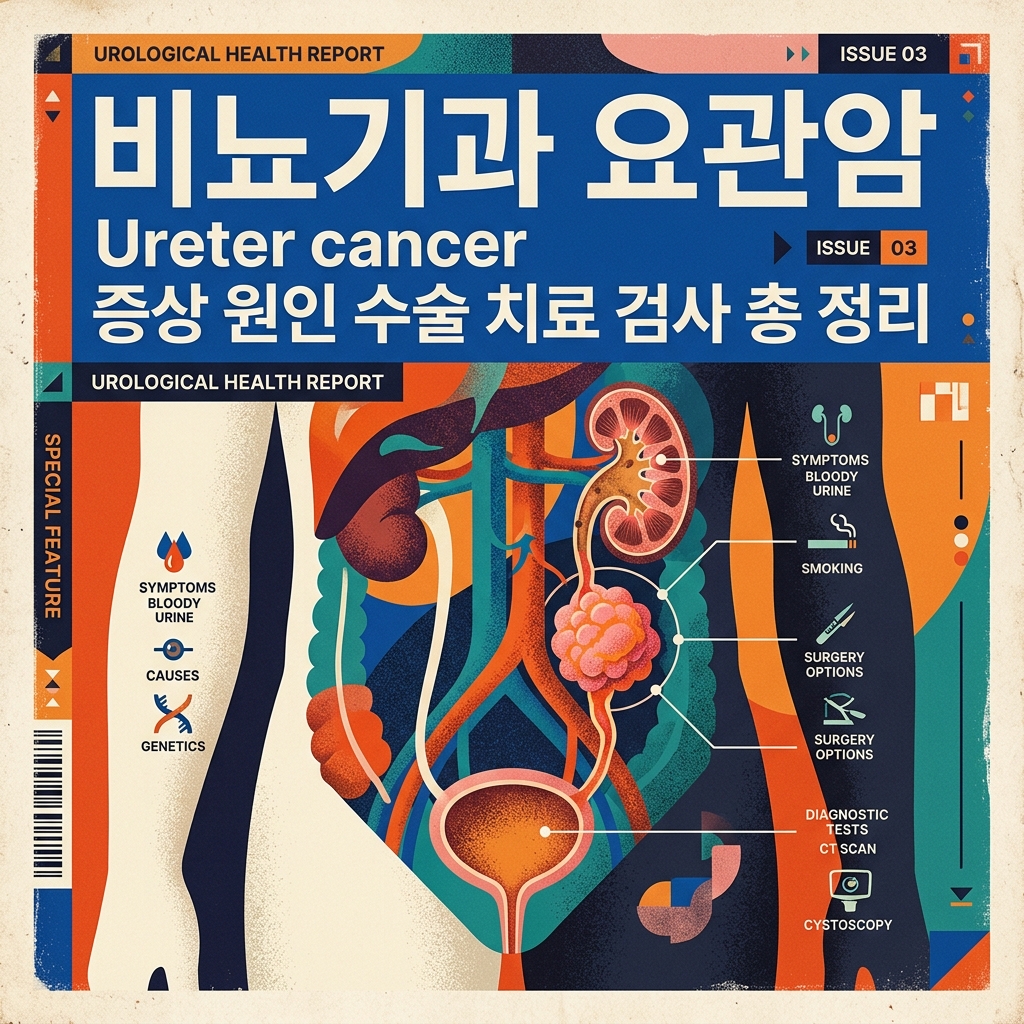 비뇨기과 요관암 Ureter cancer 증상 원인 수술 치료 검사 총 정리