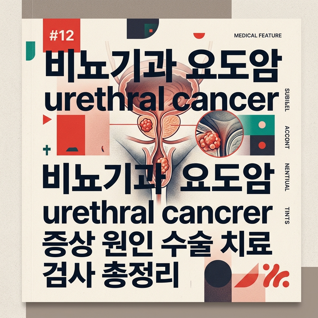 비뇨기과 요도암 urethral cancer 증상 원인 수술 치료 검사 총 정리