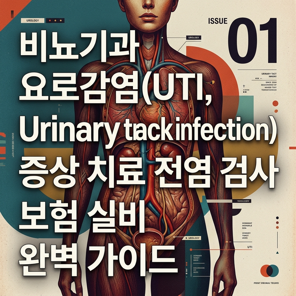 비뇨기과 요로감염(UTI, Urinary track infection) 증상 치료 전염 검사 보험 실비 완벽 가이드