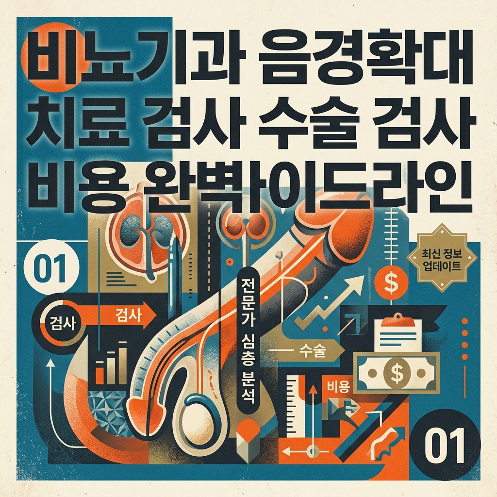 비뇨기과 음경확대 치료 검사 수술 검사 비용 완벽가이드라인