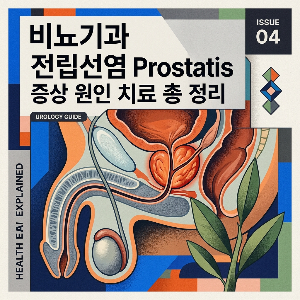 비뇨기과 전립선염 Prostatits 증상 원인 치료 총 정리