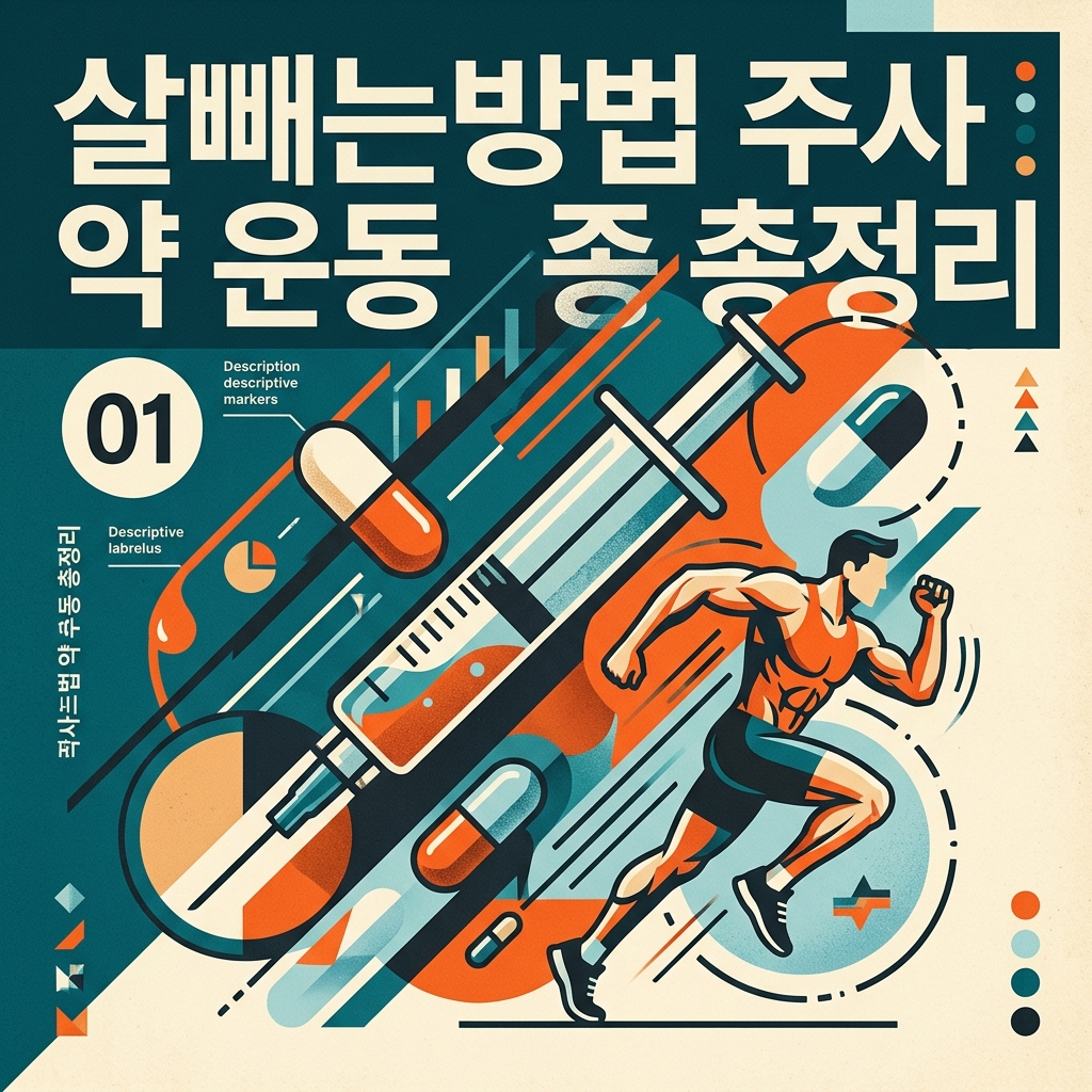 살빼는방법 주사 약 운동 총정리