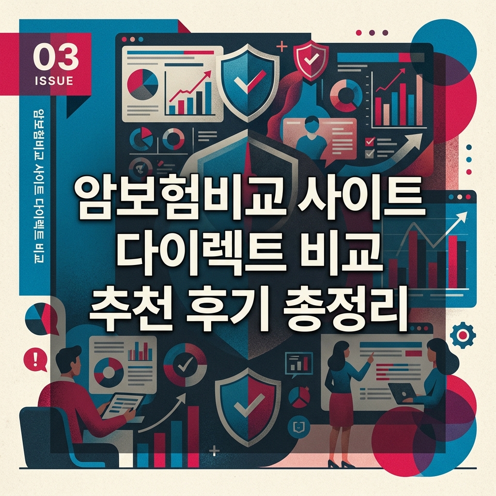 암보험비교 사이트 다이렉트 비교 추천 후기 총정리