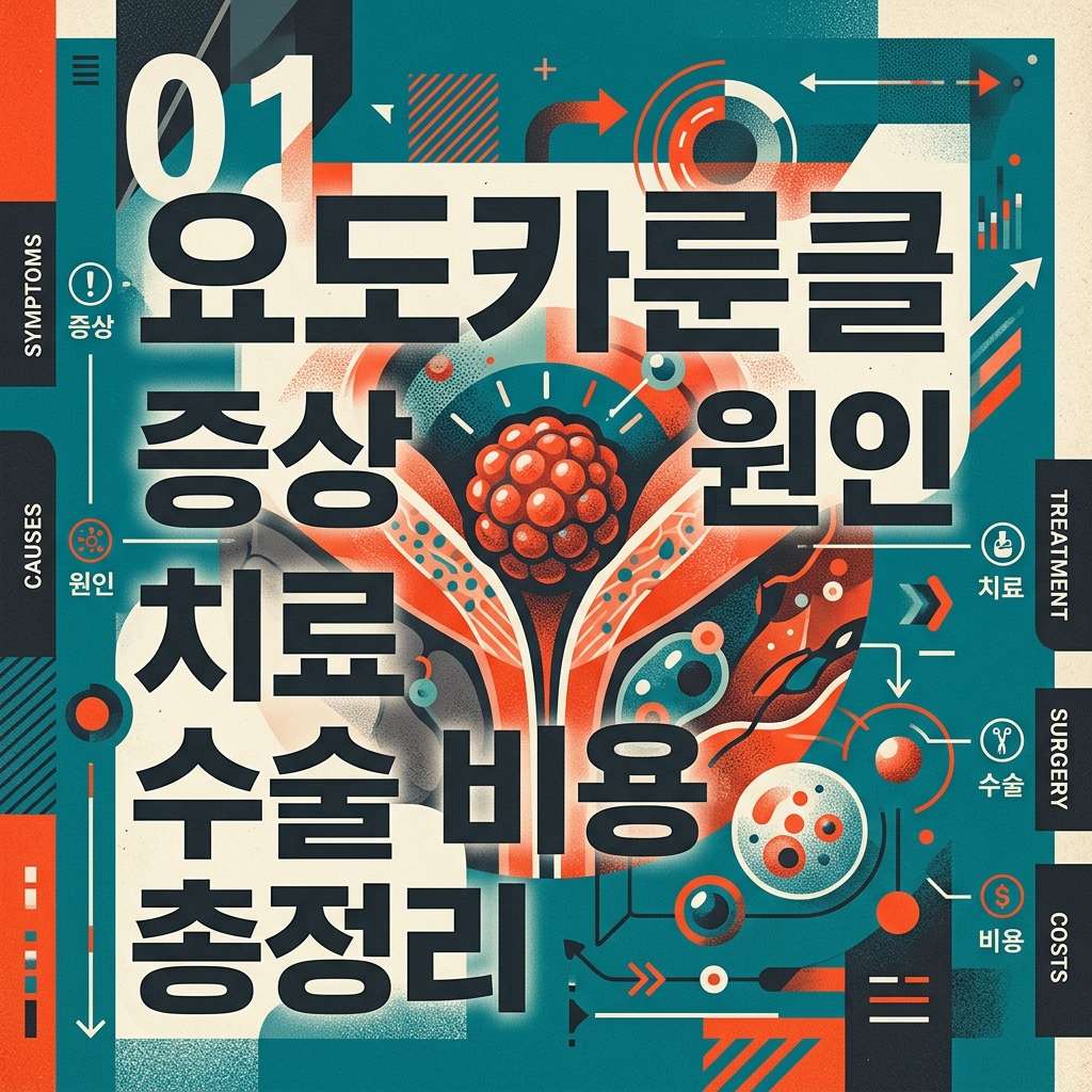 요도카룬클 증상 원인 치료 수술 비용 총정리