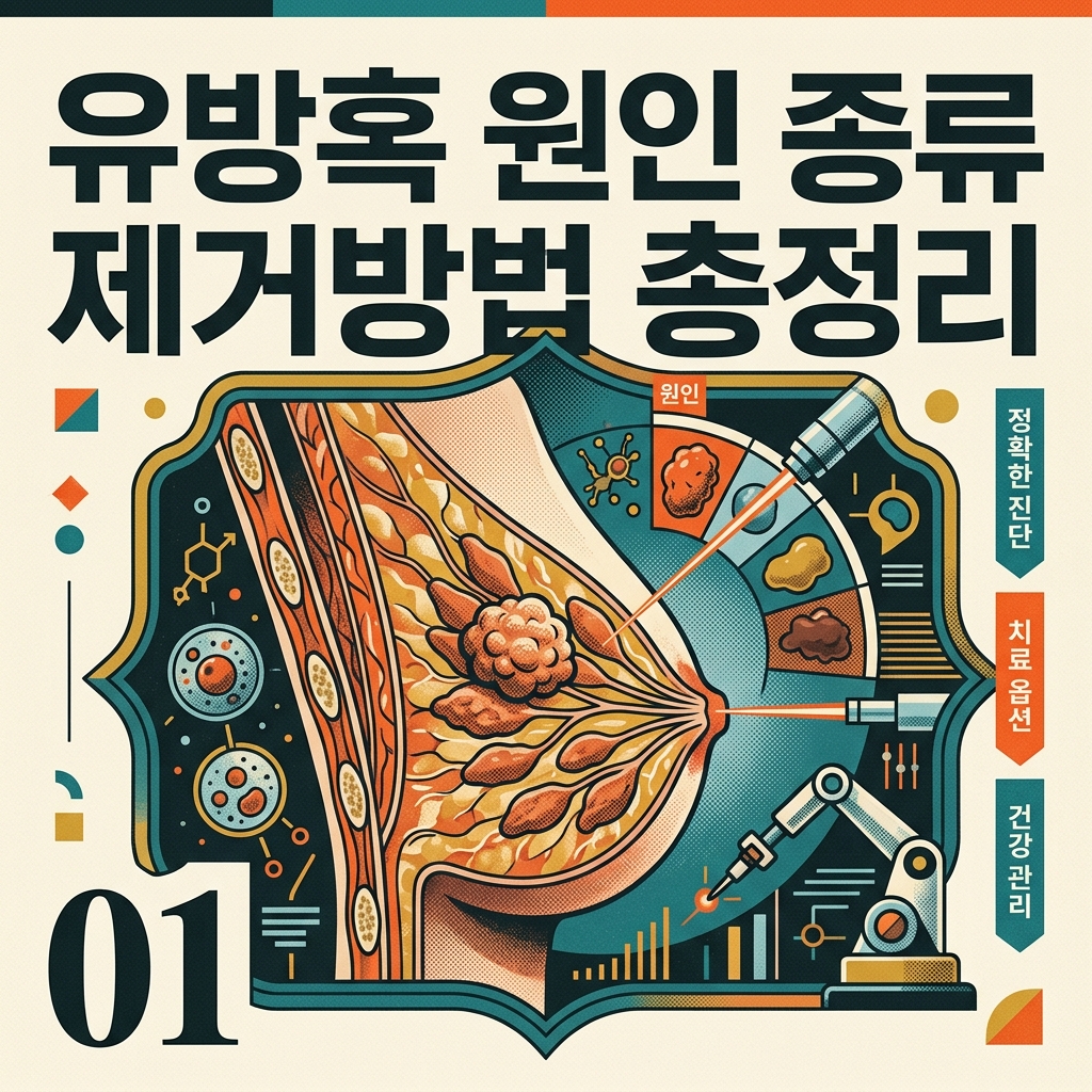 유방혹 원인 종류 제거방법 총정리