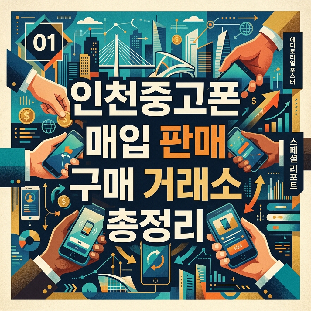 인천중고폰 매입 판매 구매 거래소 총정리
