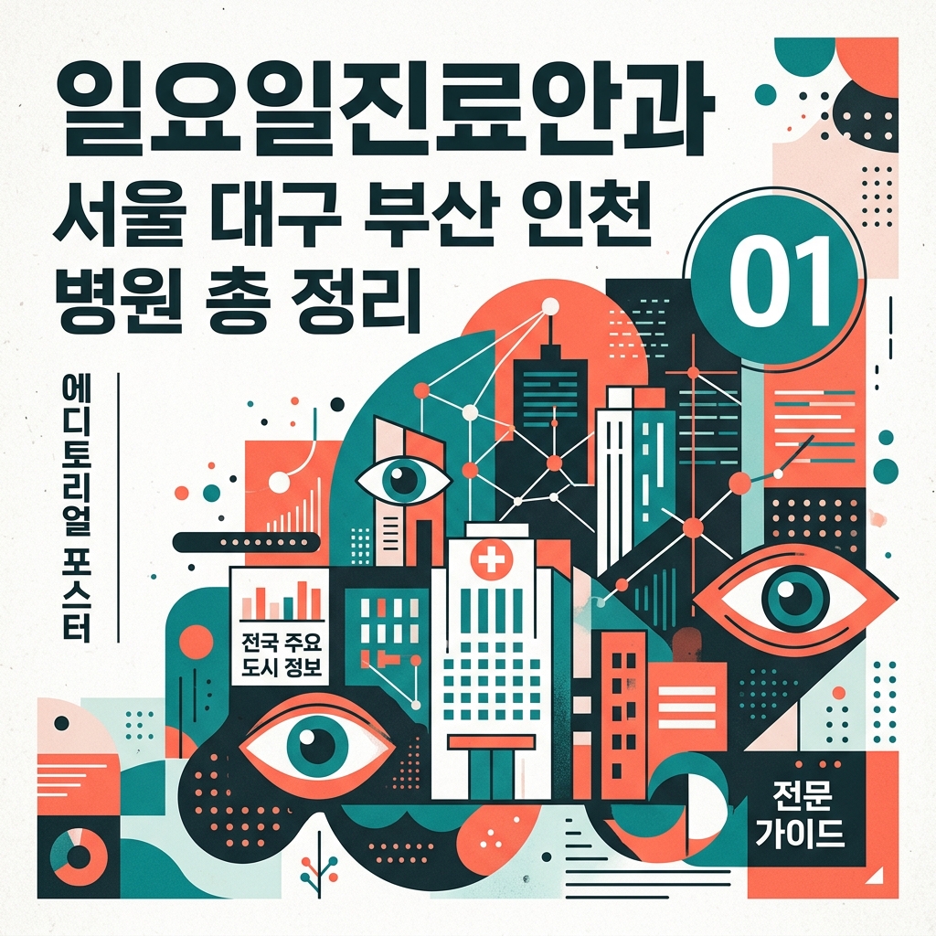 일요일진료안과 서울 대구 부산 인천 병원 총 정리
