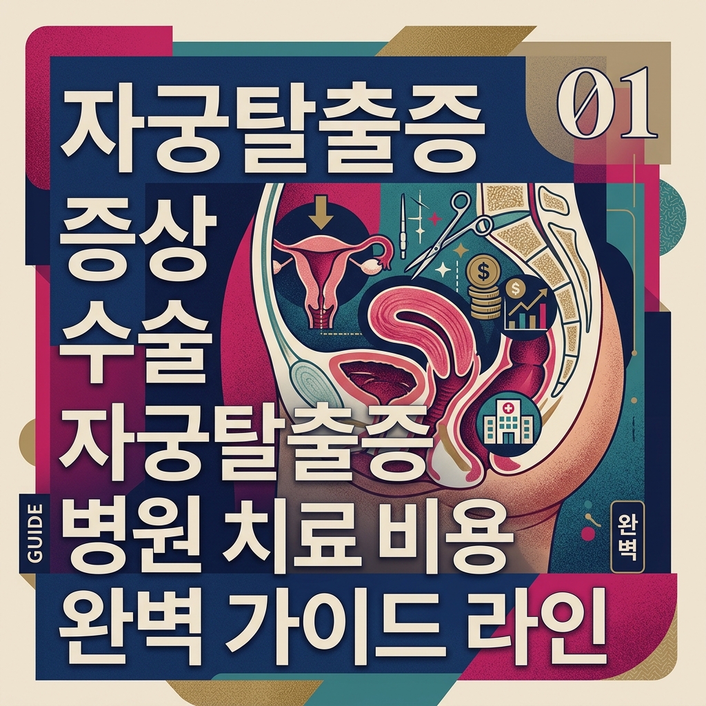 자궁탈출증 증상 수술 치료 비용 병원 완벽 가이드 라인