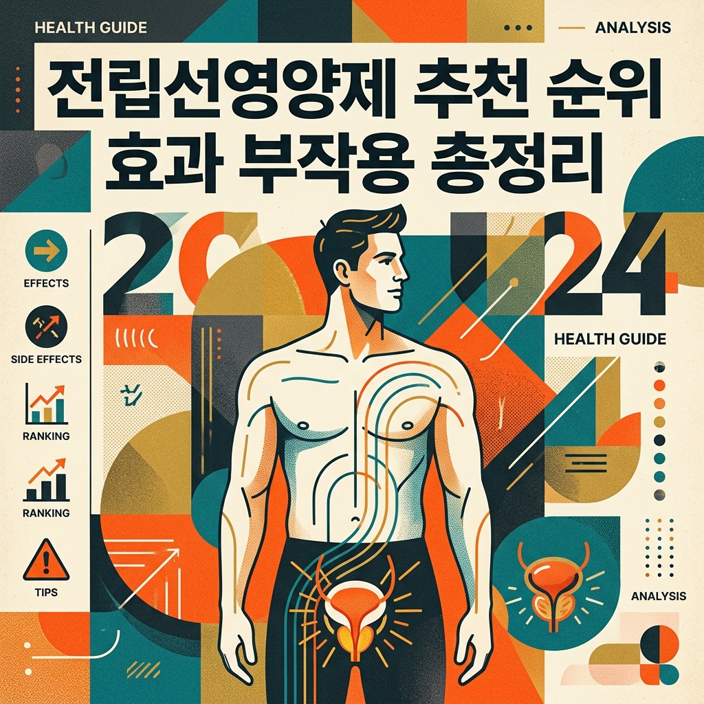 전립선영양제 추천 순위 효과 부작용 총정리