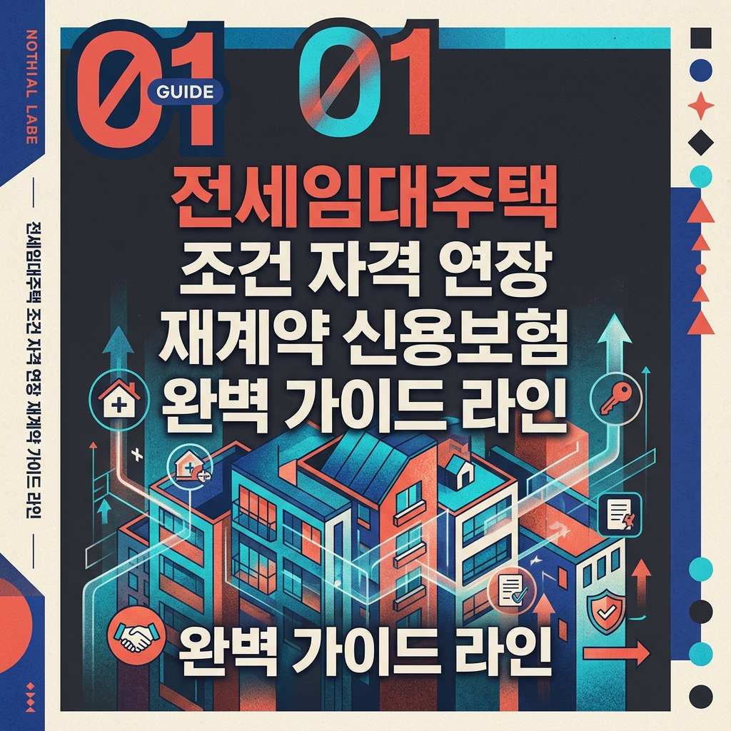 전세임대주택 조건 자격 연장 재계약 신용보험 완벽 가이드 라인
