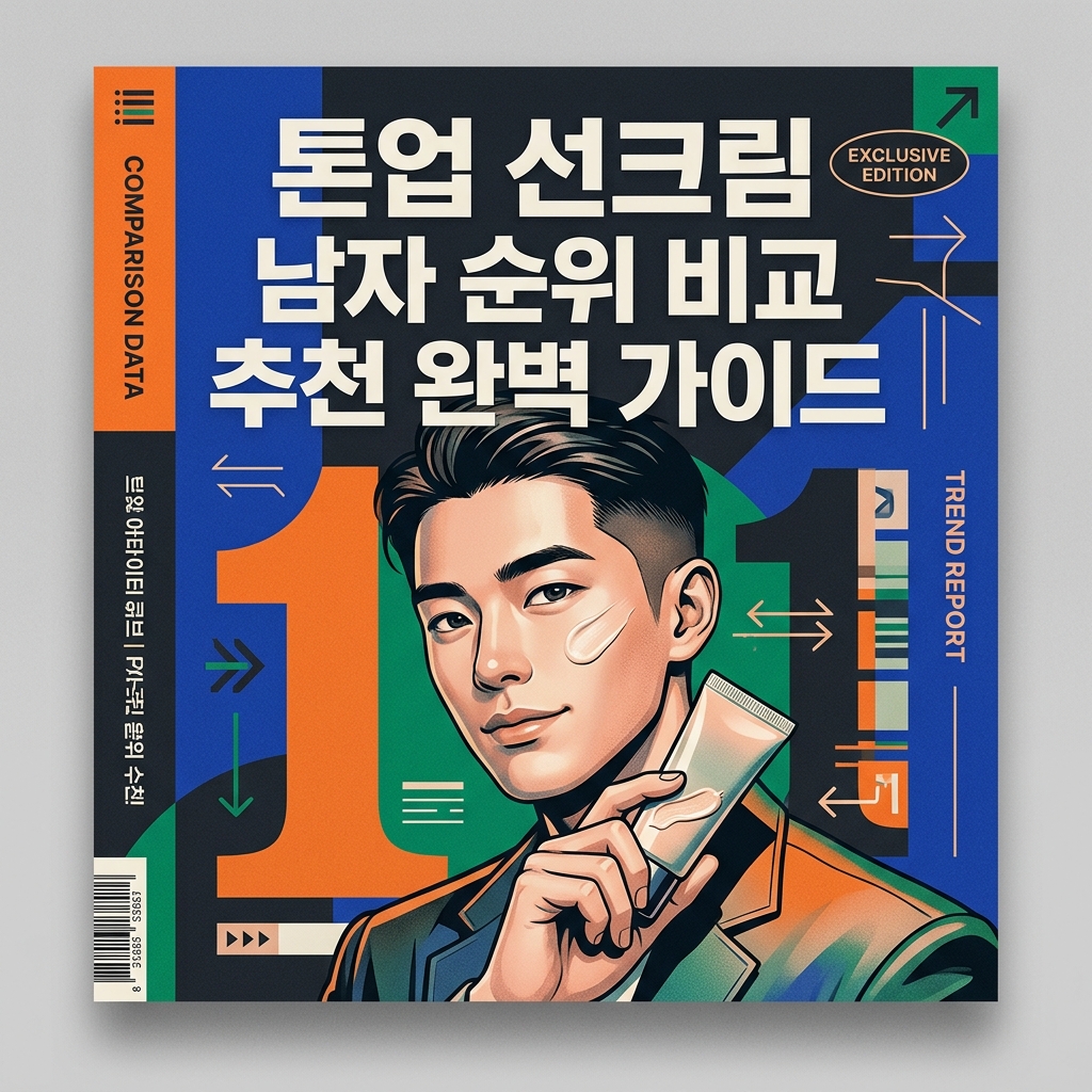 톤업 선크림 남자 순위 비교 추천 완벽 가이드