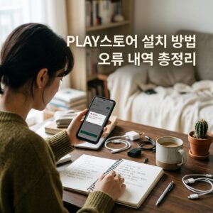 PLAY스토어 설치 방법 오류 내역 총정리