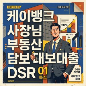 케이뱅크 사장님 부동산 담보대출 DSR
